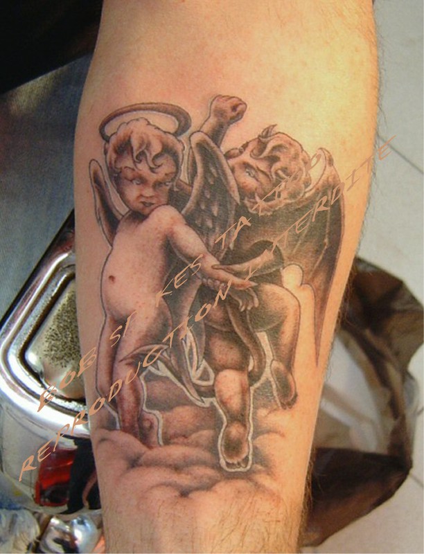 tatoo ange ou démon
