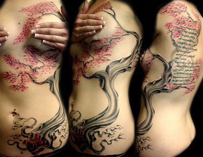tatoo oiseau japonais