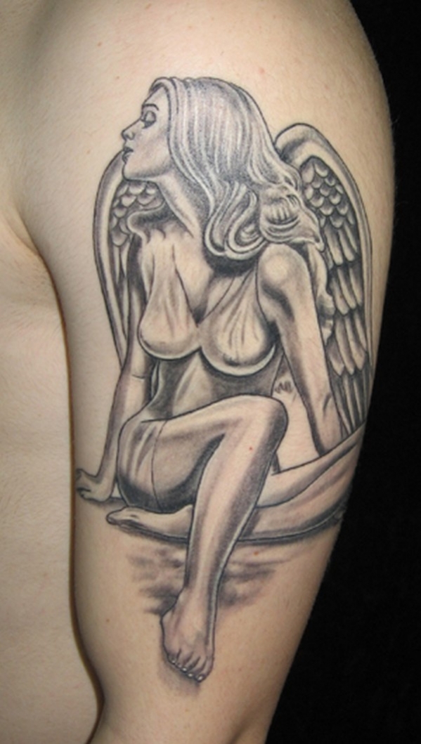 tatouage ange déchu