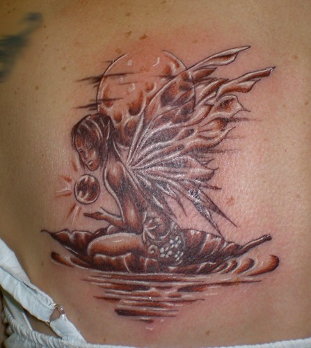 tatouage ange fée elfe