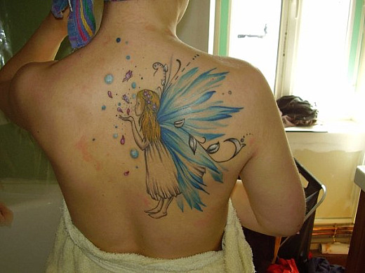 tatouage ange fée elfe