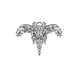 tatouage ange polynésien