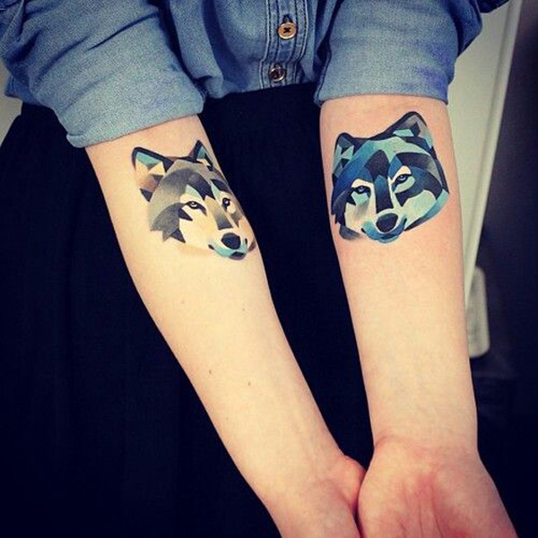 tatouage animaux couleur