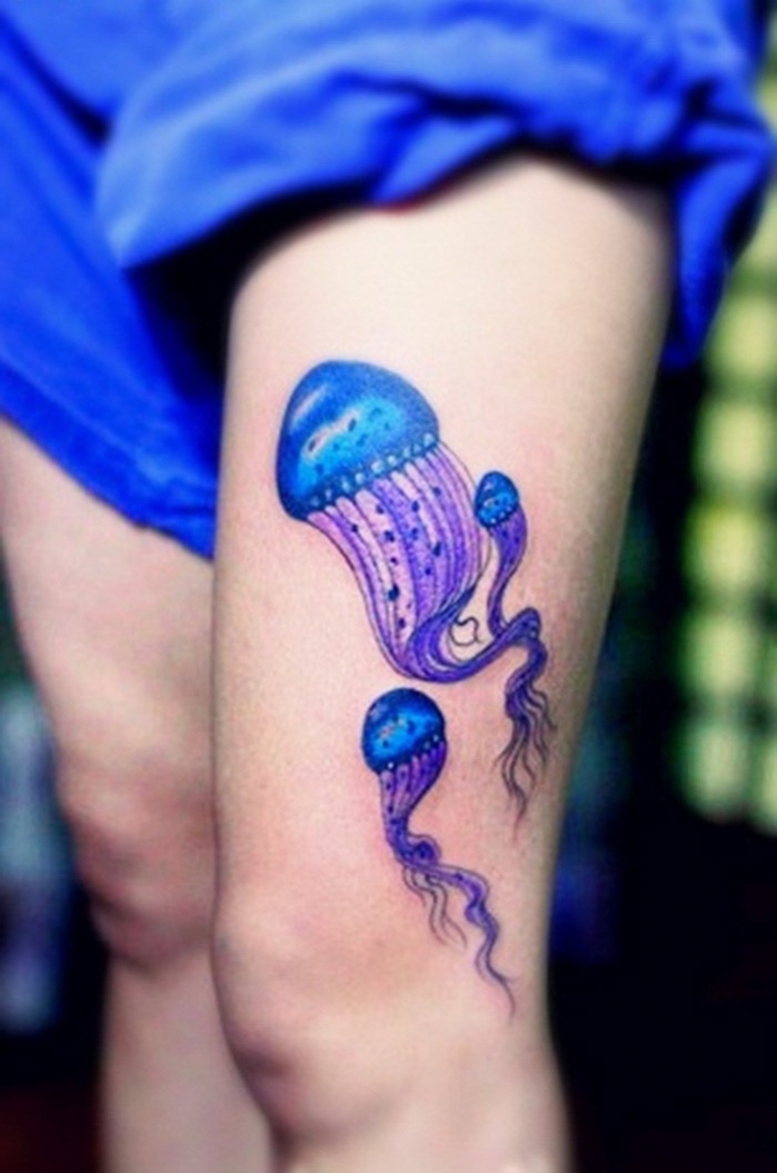 tatouage animaux couleur