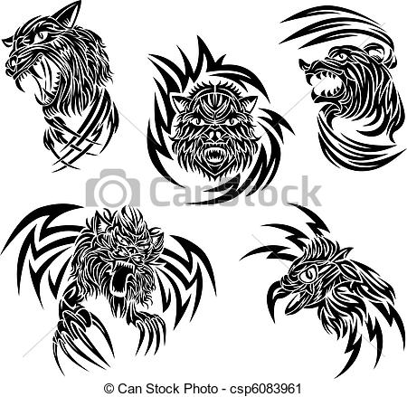 tatouage animaux sauvage