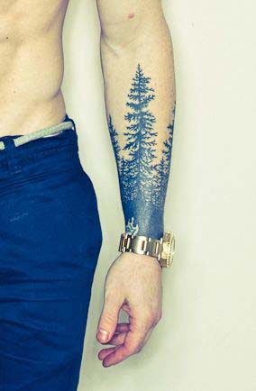 tatouage arbre de vie avant bras