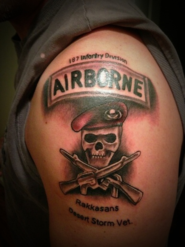 tatouage avant bras biker