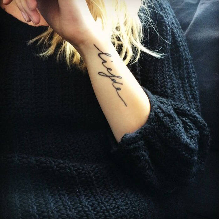 Tatouage avant bras coté