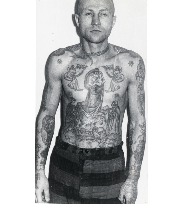 tatouage avant bras gang