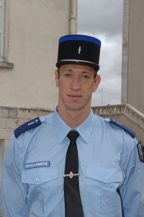 tatouage avant bras gendarme