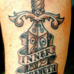 tatouage avant bras homme gothique