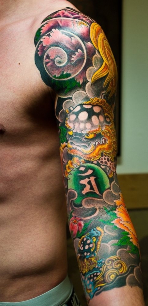 tatouage avant bras japonais