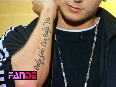 tatouage avant bras only god can judge me