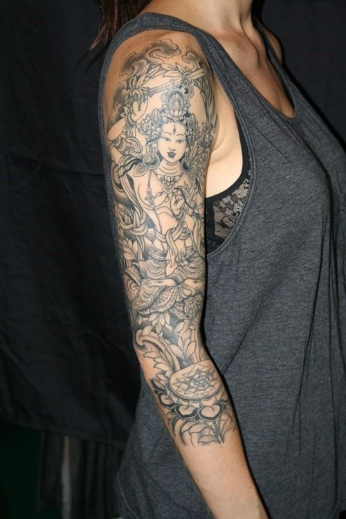 tatouage avant bras rempli