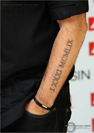 tatouage avant bras romain