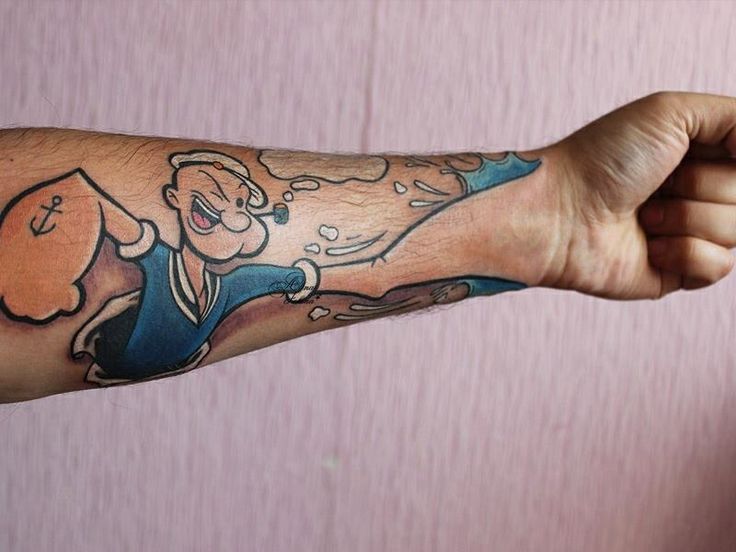 tatouage avant bras stylé