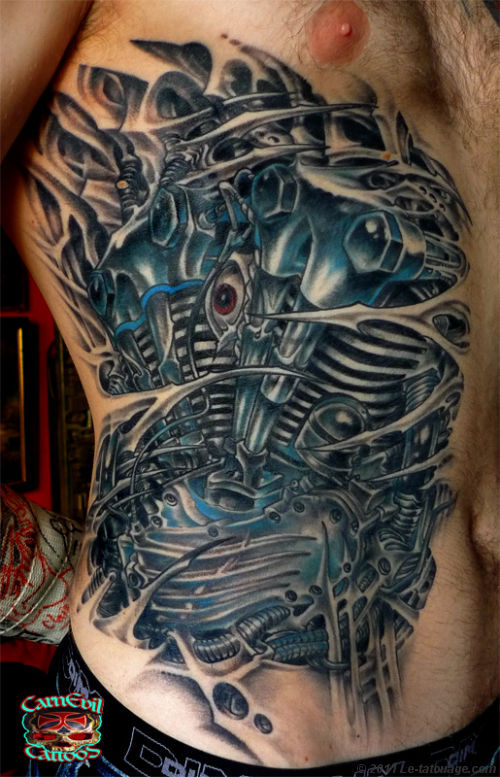 tatouage biomecanique bordeaux