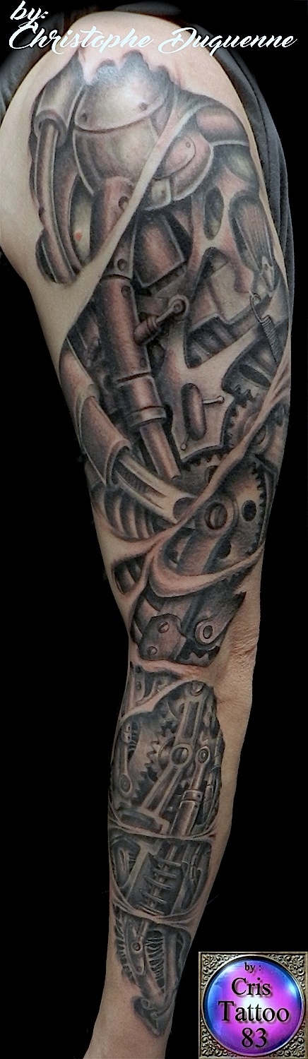 tatouage biomecanique bretagne