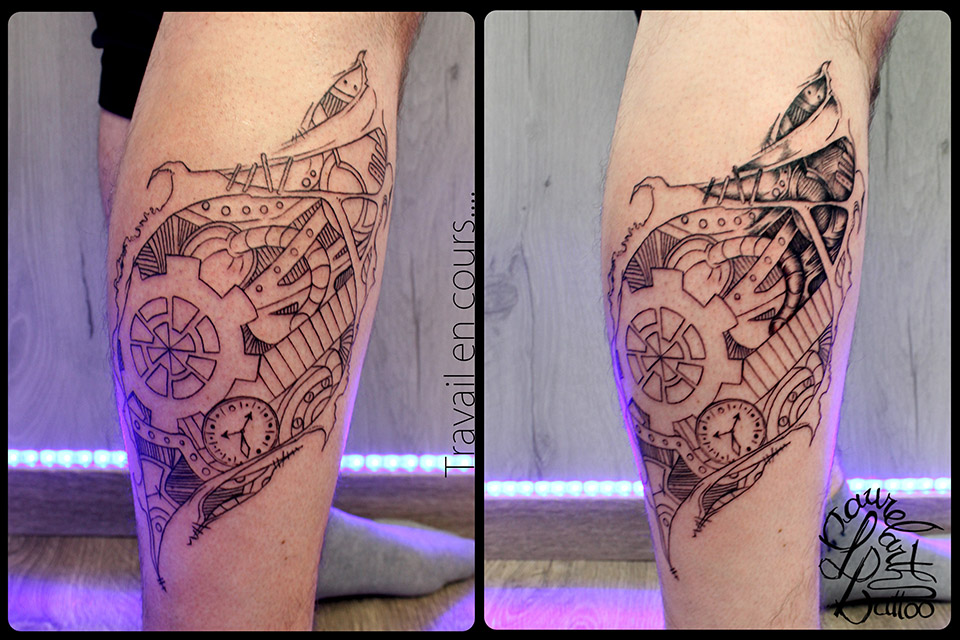 tatouage biomecanique lyon
