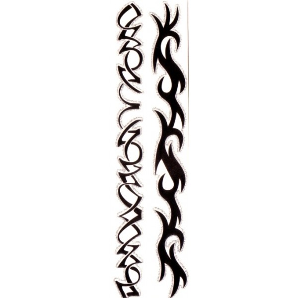 tatouage bracelet bras tribal