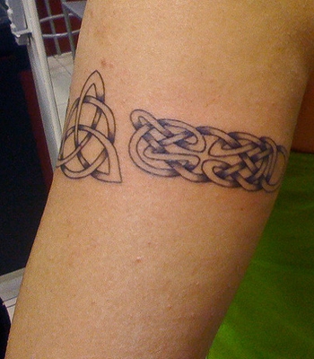 tatouage bracelet celtique poignet