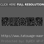 tatouage bracelet poignet tribal