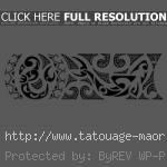 tatouage bracelet poignet tribal