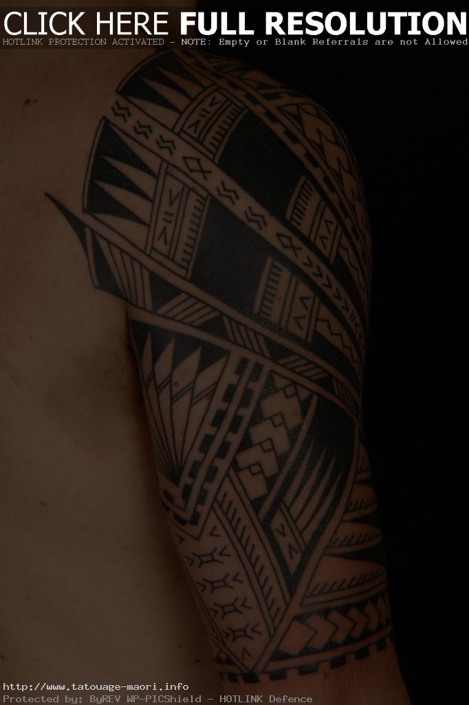 tatouage bras épaule dos