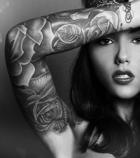 tatouage bras fille