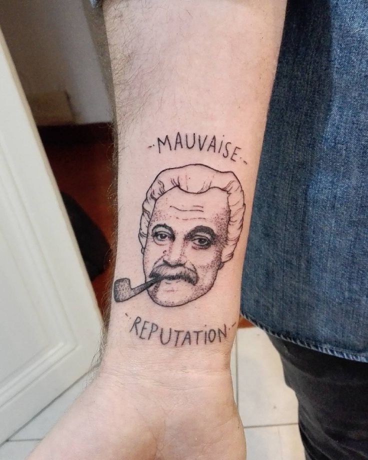 tatouage brassens