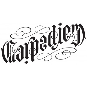 tatouage carpe diem gothique