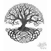 tatouage celtique arbre