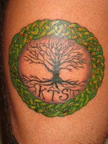tatouage celtique arbre de vie