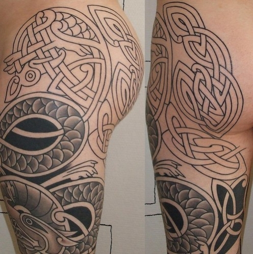 tatouage celtique breton