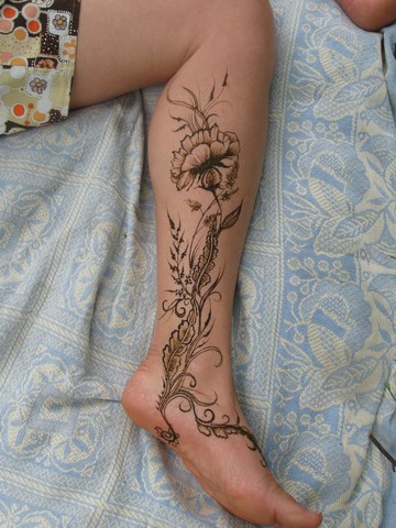 tatouage celtique cheville