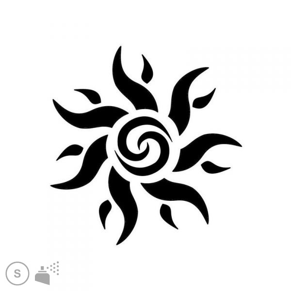 tatouage celtique soleil