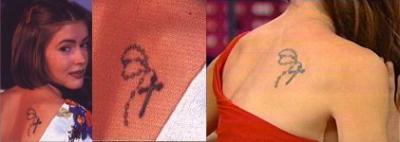 tatouage chapelet omoplate