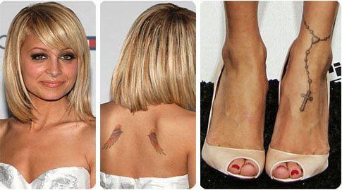 tatouage chapelet omoplate