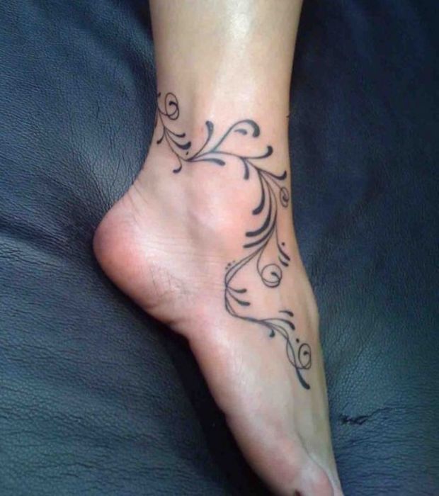 tatouage cheville