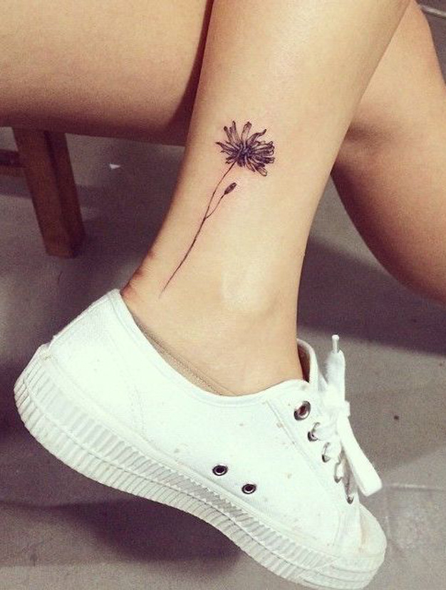 tatouage cheville