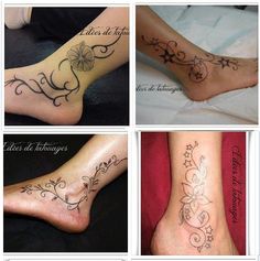 tatouage cheville femme prenom