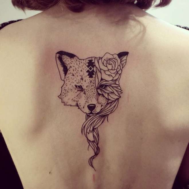 tatouage d'animaux sauvage