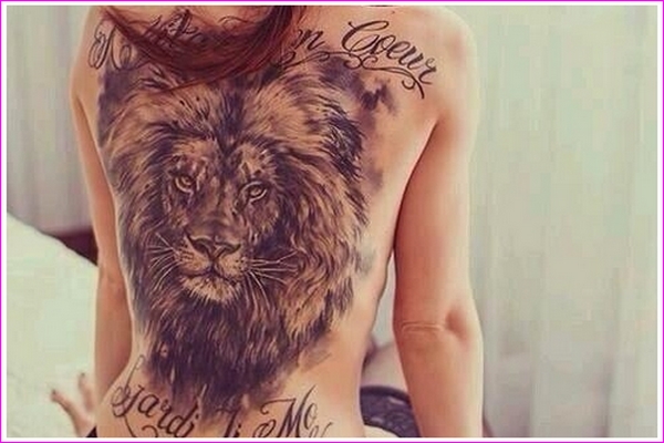 tatouage d'animaux sauvage