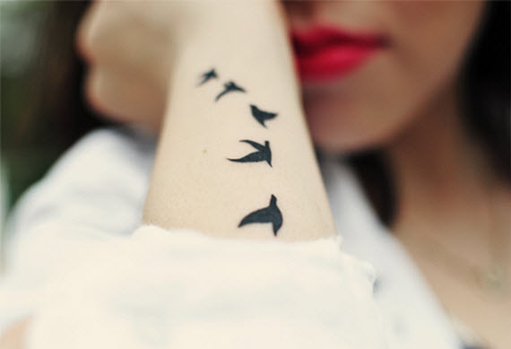 tatouage discret femme