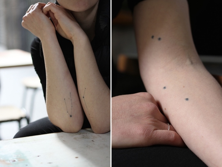 tatouage discret original