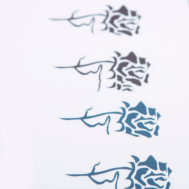 tatouage ephemere gothique