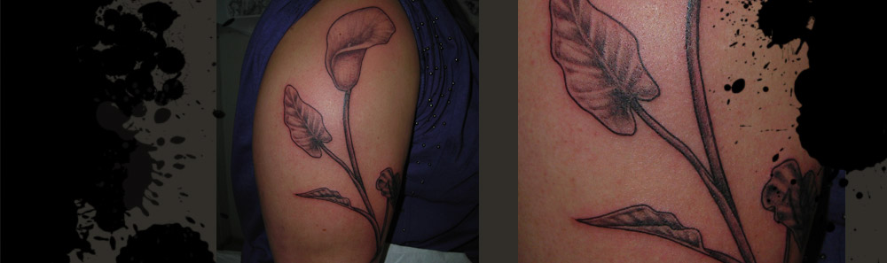 tatouage fleur arome