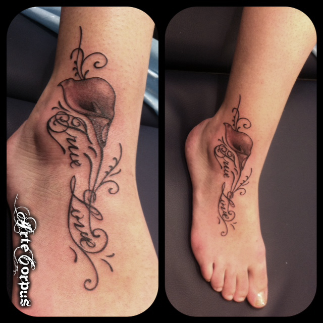 tatouage fleur arome