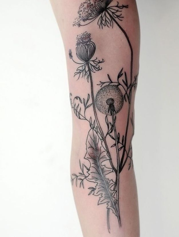 tatouage fleur pinterest