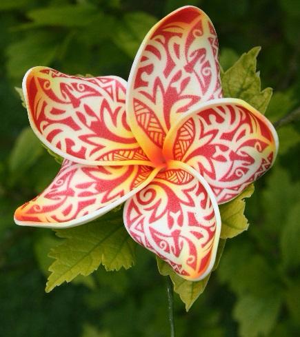 tatouage fleur vahiné